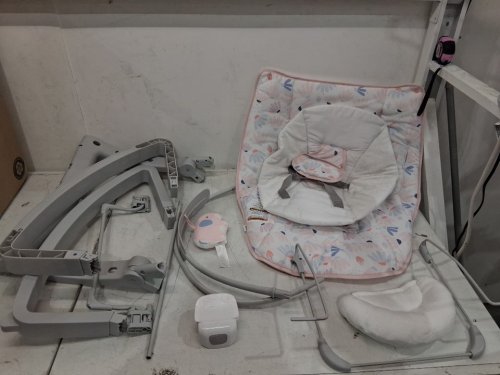 Ingenuity Keep Cozy 3-in-1 Grow with Me Vibrating Baby Bouncer Seat & Infant to Toddler Rocker - pink/grey - (MODEL: 12909) image 2