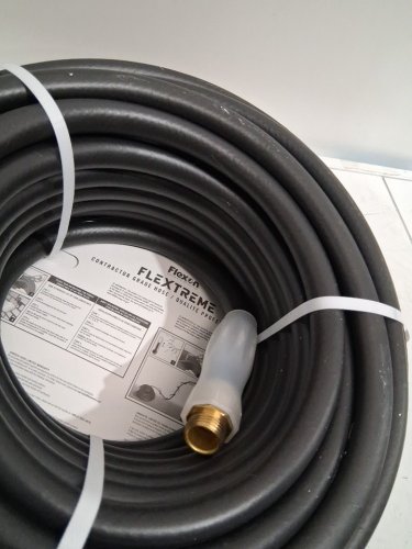 Flexon FLEXTREME Contractor Grade Hose with Guard & Grip - 5/8" x 100FT - BLACK (model: 1765024) image 5