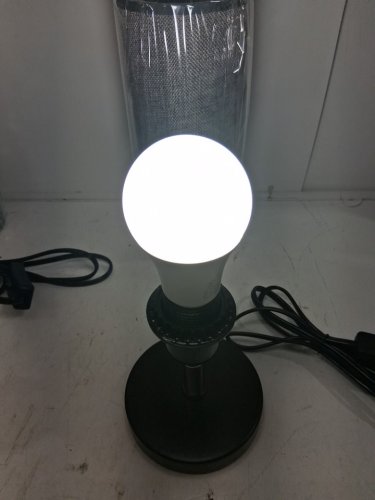 2pk kenmi BEDSIDE TABLE LAMPS - GREY/BLACK image 2