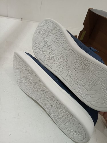 Women's Skechers Swift Fit Memory Foam Sneakers Shoes - Size 9 - NAVY/brass (style: 4888410) image 4