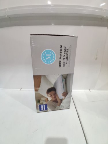 MARTHA STEWART MEMORY FOAM COOLING PILLOW - QUEEN (18" X 28") (MODEL: 1392500) image 2
