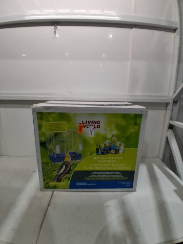 Living World Cockatiel Starter Kit Includes necessary components as starter kit for budgies, canaries and finches- 24" x 13" x 26.4" (model:82945) image 2