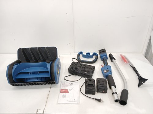 ENHULK ELECTRIC SNOW SHOVEL - 13.5"- 2 X 20V (40V) - BLUE/BLACK (MODEL:ASYSN02) image 3