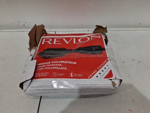 REVLON ONE-STEP CERAMIC HAIR DRYER & VOLUMIZER BRUSH - PINK/BLACK (MODEL: RVDR5222F) image 2