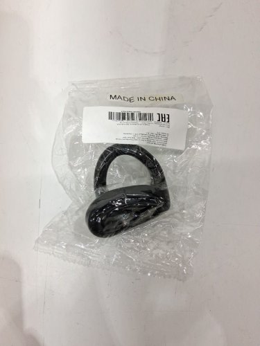 SOFT SILICONE COCK AND BALLS RING - ONE SIZE - BLACK image 2