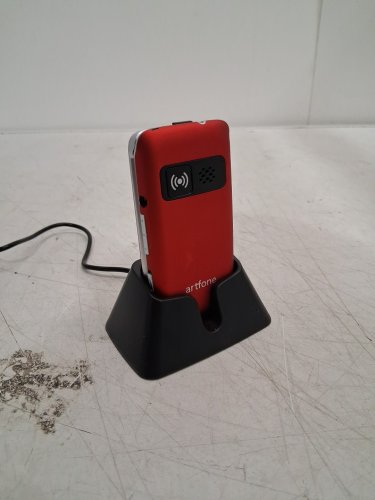 artfone Volte Flip Phone for Seniors - 4g - 2.4" - red (model: g3) image 2