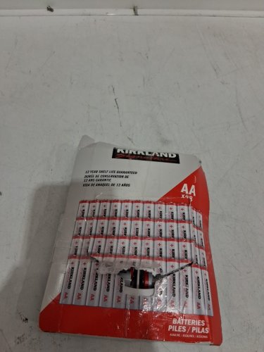 48PK KIRKLAND SIGNATURE AA BATTERIES -SILVER/RED (MODEL:  1938092) image 2