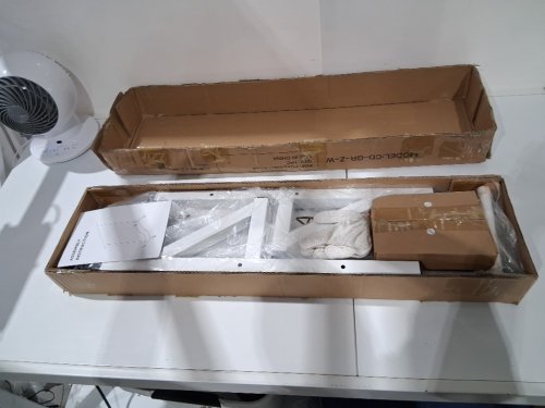 Clothing Rack Heavy Duty Garment Rack on Wheels - 63" - white - (model: cd-gr-z-w) image 8