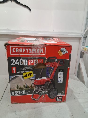 CRAFTSMAN 2400 PSI ELECTRIC COLD WATER PRESSURE WASHER (MODEL: CMEPW2400) image 2