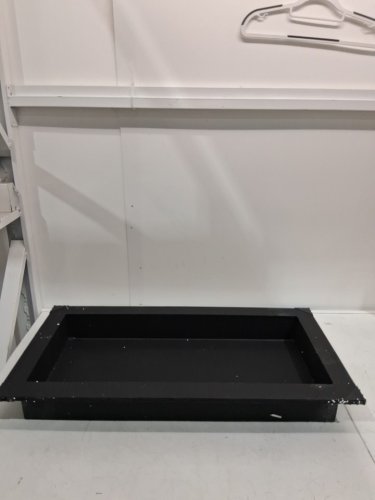 multi-use Shower Niche ready for tile wall insert - 16'' x 32' - black (model: XPSNICHE1632) image 3