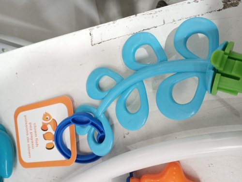 BABY EINSTEIN NEPTUNE'S OCEAN DISCOVERY JUMPER WITH ADJUSTABLE HEIGHT - 15+ MULTI-SENSORY TOYS/ACTIVITIES - 4 LANGUAGES - MULTI-COLOUR (MODEL: 10455) image 6