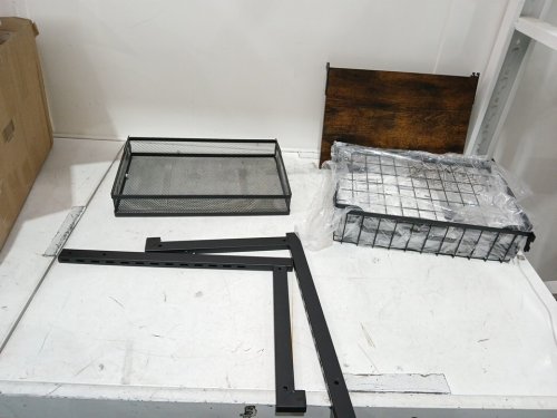 hapirm rolling 5 tier storage rack - black (model: zwj120/b-fgs) image 3