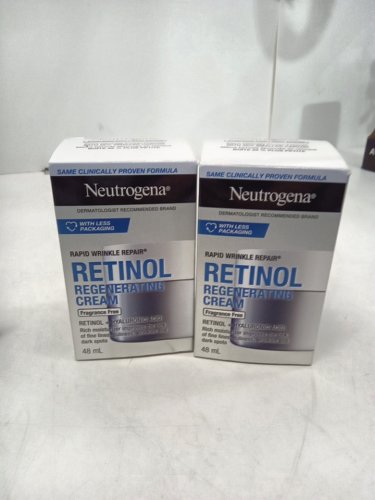 2 NEUTROGENA RAPID WRINKLE REPAIR RETINOL REGENERATING CREAM - 48ML/each image 2