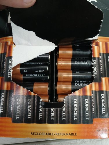 ~40PK DURACELL AA POWERBOOST BATTERIES (MODEL: 1025574 / MN15TB40) image 3