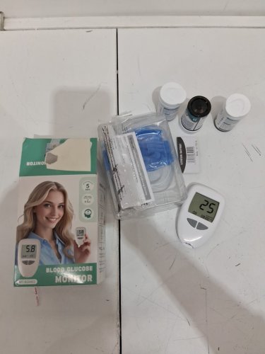 BLOOD GLUCOSE MONITOR KIT - METER, RECORD SHEET, BLOOD COLLECTION PEN - (MODEL: MT-BGM02) image 3