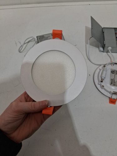 2pk Govee Wi-Fi & Bluetooth RGBWW Dimmable LED pot Downlights with Junction Box - 4", 11w, 2700k-6500k, 20000h (model: h601b) image 4
