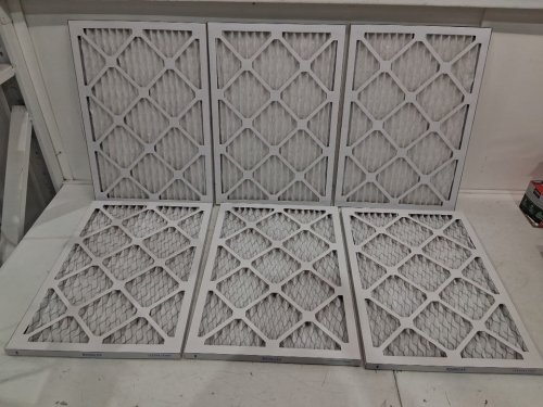 6PK BOOGUAN PLEATED HVAC HC FURNACE AIR FILTER 14" X 20" X 1" (MODEL:MERV13) image 3