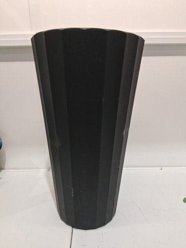 Veradek Demi Series plastic Tall Planter for outdoor - 26" - black (model:2002450) image 2