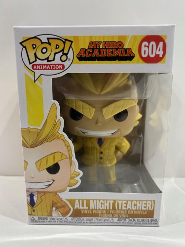 Funko pop! Animation: my hero academia - all might (teacher) vinyl figure (#604) image 2