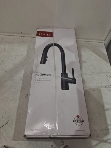 Pfister Fullerton Pull Down Kitchen Faucet - black (MODEL:f-529-7ftb) image 2