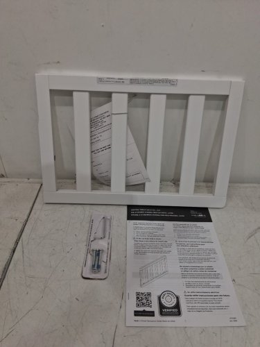 Storkcraft Universal Toddler Slat Safety Rail For Turning Select Storkcraft/Graco Cribs - 18.5" x 12.28" - White (Model: 01350-301-TS) image 3