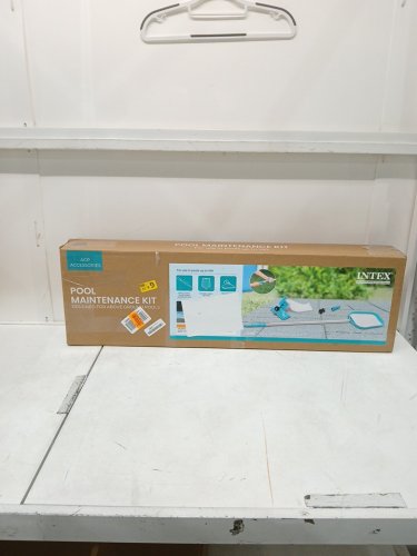 INTEX BASIC POOL MAINTENANCE WAND & NET FOR ABOVE GROUND POOLS - 94" - BLUE/ALUMINUM (MODEL: 28002E) image 2