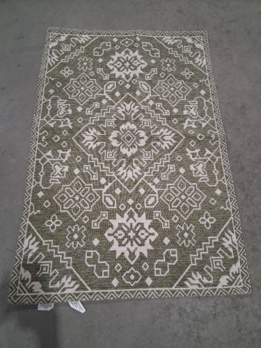 Sadie Accent non-slip Mat -45" x 30" - green/cream (model: 1992776) image 3