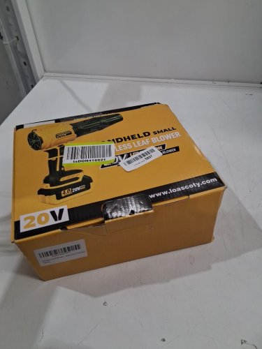 CORDLESS BRUSHLESS LEAF BLOWER - 20 V MAX - YELLOW / BLACK image 3