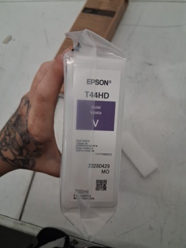 EPSON ULTRA chrome pro 12 ink t44 series ink cartridge for SC-P7500/SC-P9570 surecolor photo printer - violet (model: t44hd20) image 4