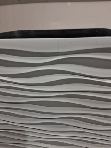 2pk Worth Tapered planters - 22" - white (model:G816A05) image 4