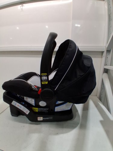 graco snugride snuglock 35 infant car seat for babies/infants up to 35lbs weston fashion - grey / black (model: 2051603) image 5