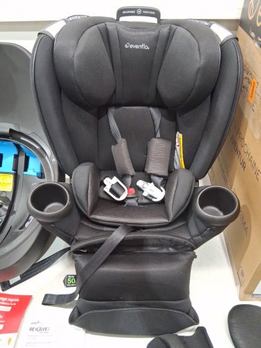 evenflo Revolve360 Extend All-in-One Rotating Car Seat - 4 to 120lbs max - black (model: cs360212310c) image 4