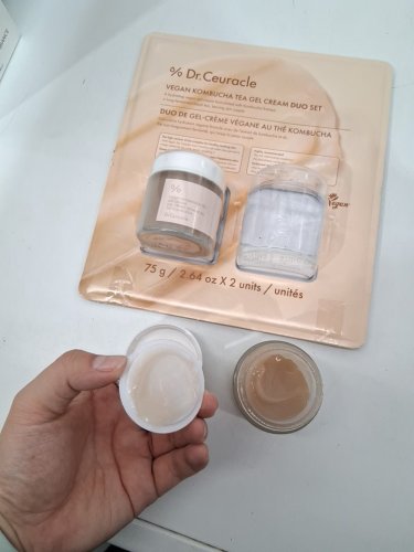 2PK Dr. Ceuracle Vegan Kombucha Tea Gel FACIAL Cream - 75G/EACH image 3