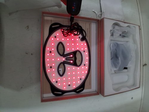 mailbox red light therepy face mask with 4 gear energy adjustment - 850nm/630nm/460nm image 7