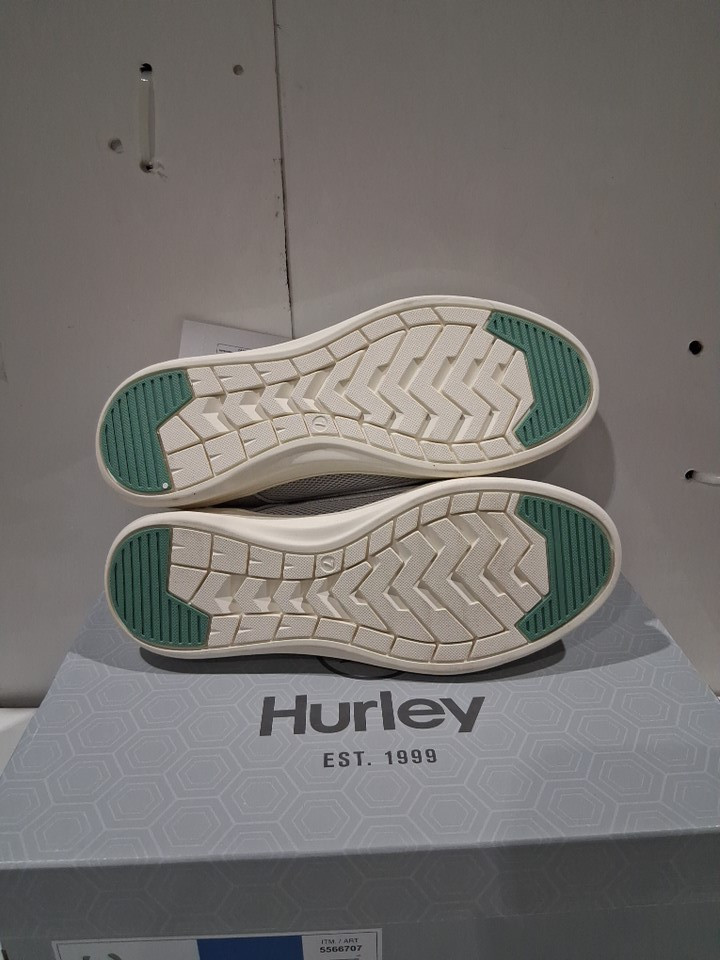 WOMEN'S HURLEY SLIP ON SHOES - SIZE 7 - GREY/GREEN - (STYLE: 5566707) image 3