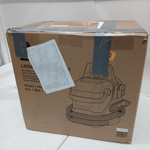 BISSELL LITTLE GREEN PORTABLE CARPET CLEANER WITH 68OZ CLEAN WATER TANK & 48OZ DIRTY WATER TANK - black (MODEL: 3909B) image 2