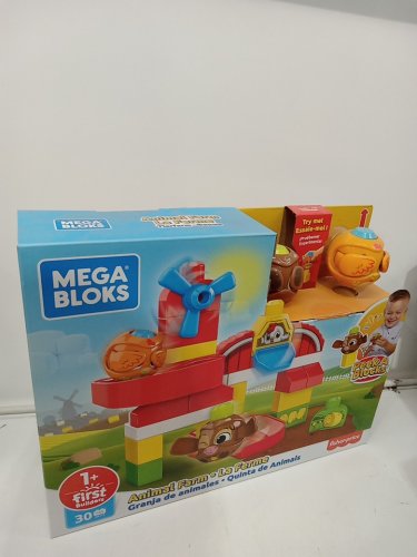 Mega Bloks Animal Farm Building Blocks Set for Ages 1+ (MODEL: GRJ18) image 2