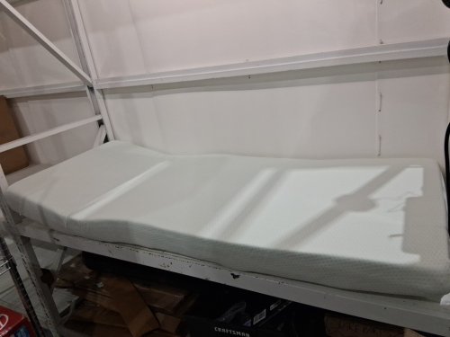 ZINUS 4" MEMORY FOAM FIRM MATTRESS - narrow TWIN - WHITE (MODEL: AZ-FMS-4N) image 3