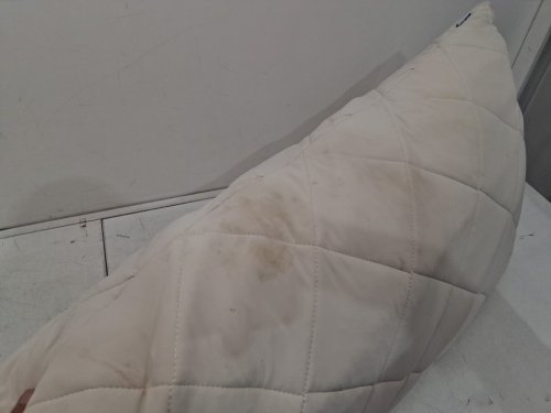 BELOW ZERO cooling quilted body pillow - 20" x 54" - ivory (model: 3694658) image 3