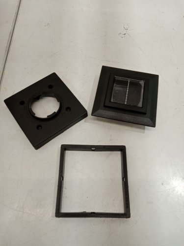 12pk APONUO Solar Post Cap rgb Light, IP65 Waterproof - 600mah, 5.71" x 5.71" x 2.24" - black - (model:m013ab) image 5