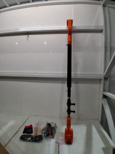 VANKERY CORDLESS BATTERY OPERATED POLE SAW - 21 V - ORANGE / BLACK (MODEL: VP800) image 3