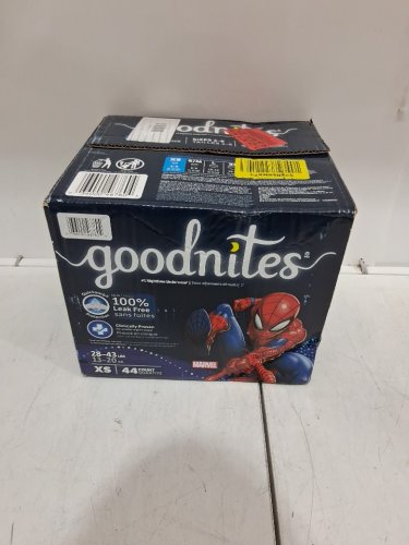 44PK GOODNITES ABSORBANT NIGHT-TIME UNDERWEAR - EXTRA-SMALL (28-43LBS) - MARVEL SPIDER-MAN (model: 46760) image 2