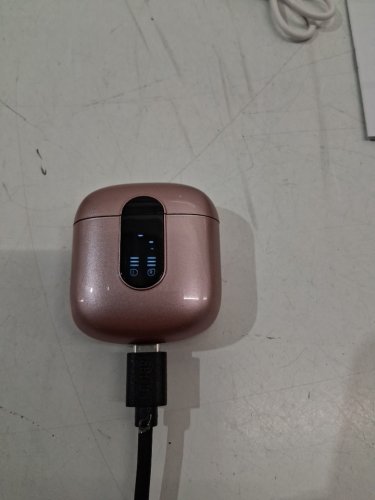 JESEBANG TOUCH CONTROL WIRELESS BLUETOOTH IP7 WATERPROOF EARBUDS WITH LED DISPLAY AND 4 ENC NOISE CANCELLING MICS - 40 HOURS PLAYTIME - pink (MODEL: ‎BD86) image 2