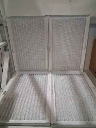 4pk 3m filtrete Tough on Pollen Electrostatic AC Furnace air Cleaning Filters -16" x 25" x 1" - white image 2