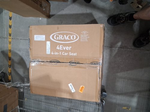 GRACO 4EVER 4-IN-1 CONVERTIBLE FROM INFANT TO TODDLER CAR SEAT with WASHABLE SEAT COVER - 4-120lb capacity - DREW STYLE /navy blue (MODEL: 2168323) image 6