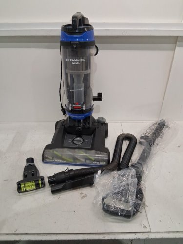 BISSELL CleanView Swivel Vacuum with Triple Action Brush Roll - black/blue (model: 3832C) image 3