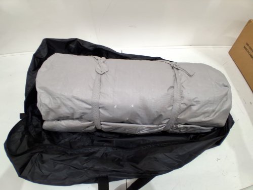 UNP Tents 6 Person Waterproof Windproof Easy Setup, Double Layer Family Camping Tent - 10FT x 9FT x 78" - GREY/ORANGE - (MODEL: ‎UNP-100978-GY) image 3