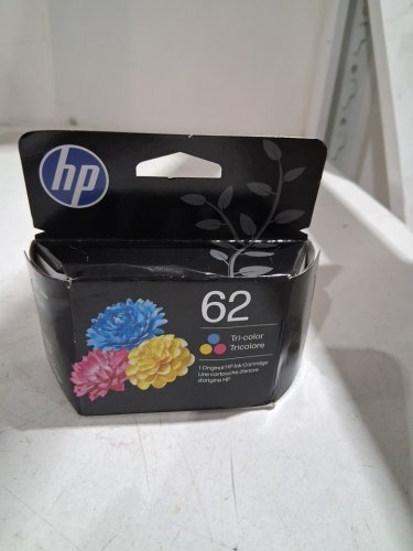 Original HP 62 Tri-Color Original Ink Cartridge (model: C2P06AN#140) image 2