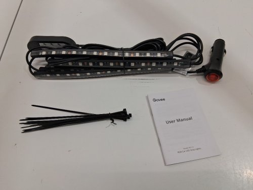 govee rgb car led strip interior smart light strips (model: H6114) image 2