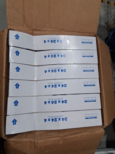 6PK aerostar PLEATED HVAC FURNACE AIR FILTERS - 21.25" X 23.25" image 3